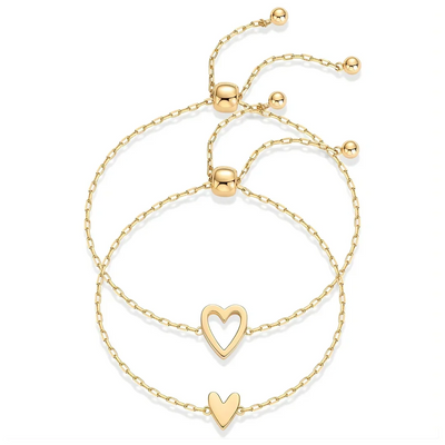 Hjertebåndet - Mor og datter armbånd