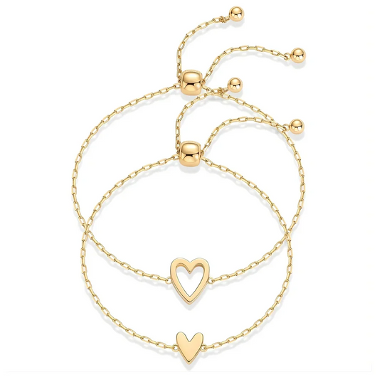 Hjertebåndet - Mor og datter armbånd
