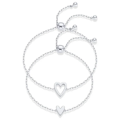 Hjertebåndet - Mor og datter armbånd